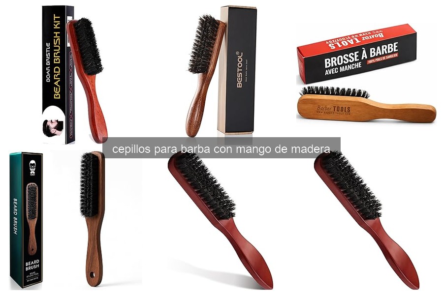Guía para elegir el mejor cepillo de barba con mango de madera