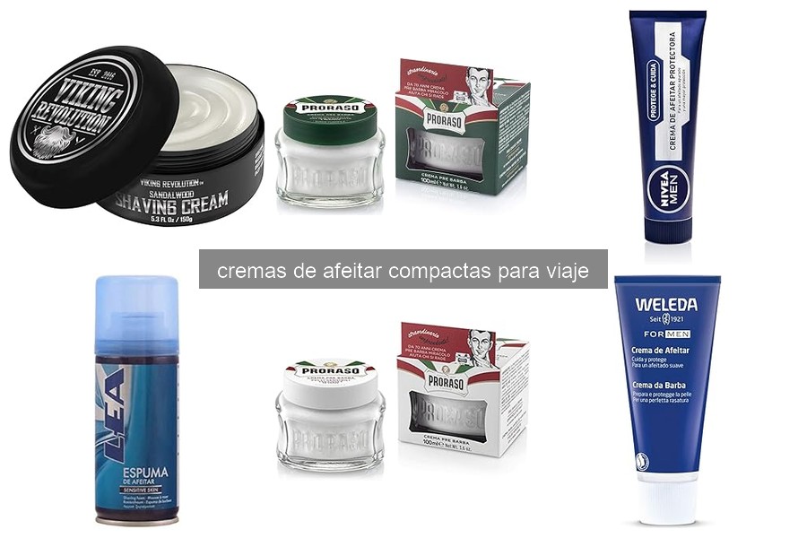 Guía para elegir la mejor crema de afeitar compacta para viaje