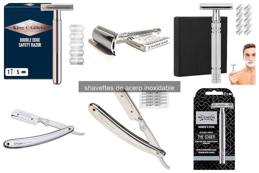 Guía para elegir la mejor shavette de acero inoxidable