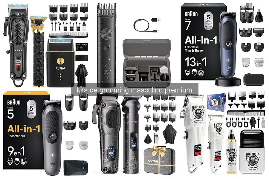 Guía para Usar un Kit de Grooming Masculino Premium