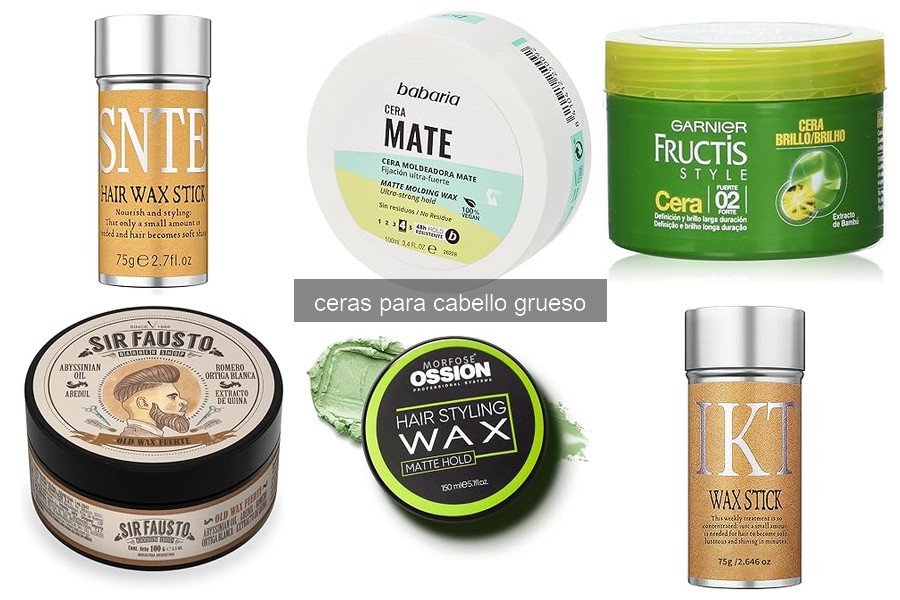 Guía sobre la cera para cabello grueso: usos y beneficios