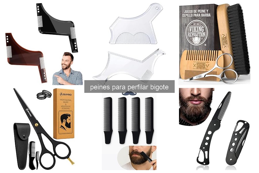 Los mejores peines para perfilar un bigote en 2026