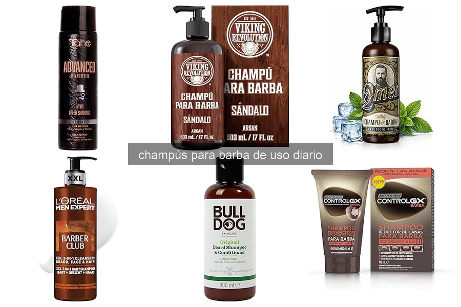 Mejor champú para barba de uso diario: guía 2026