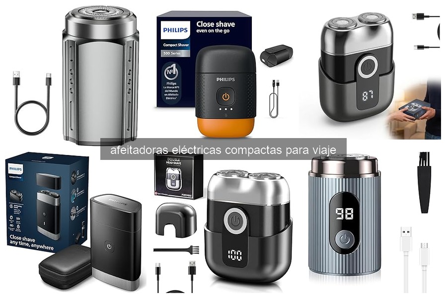Mejores Afeitadoras Eléctricas Compactas para Viajes en 2026