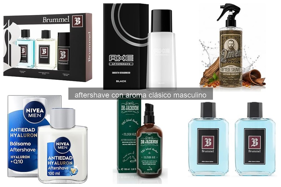 Mejores aftershaves clásicos para hombres en 2026