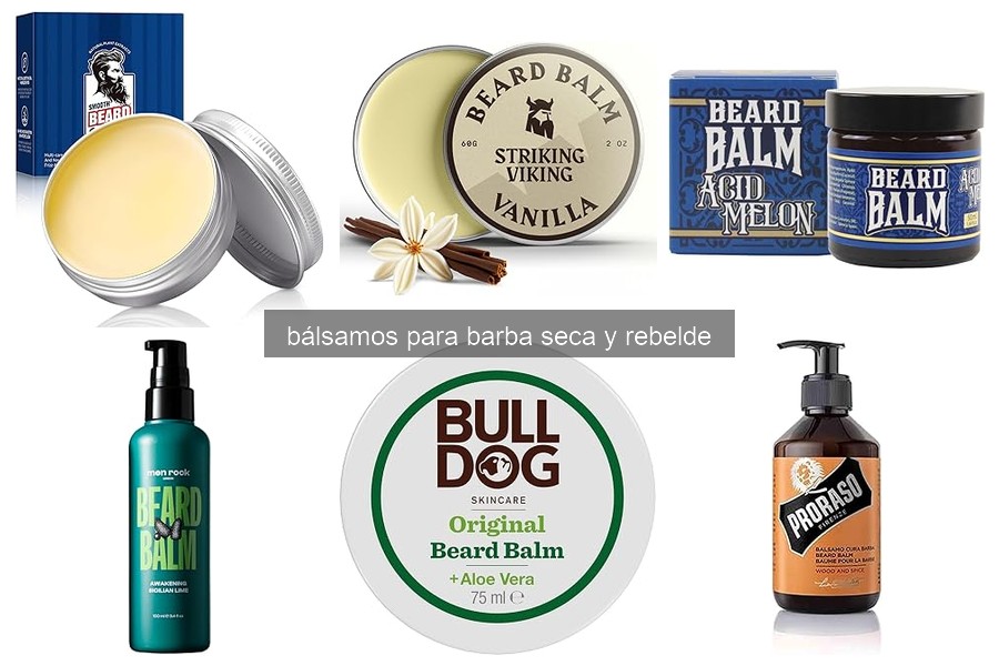 Mejores bálsamos para barba seca y rebelde en 2026
