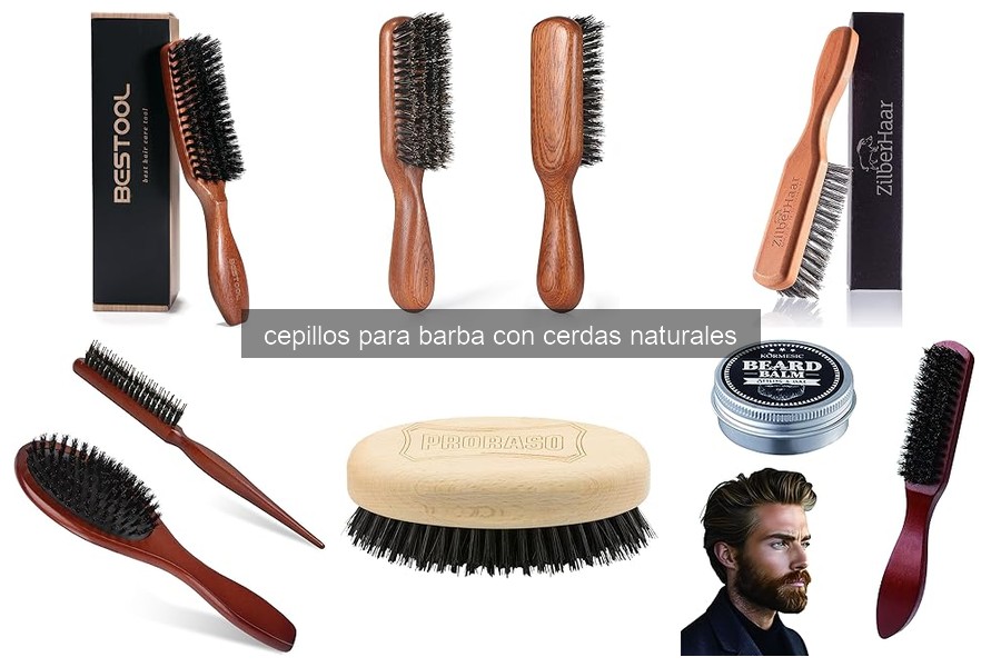 Mejores cepillos para barba rizada con cerdas naturales
