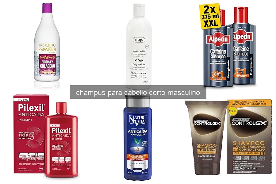 Mejores champús para cabello corto masculino en 2026