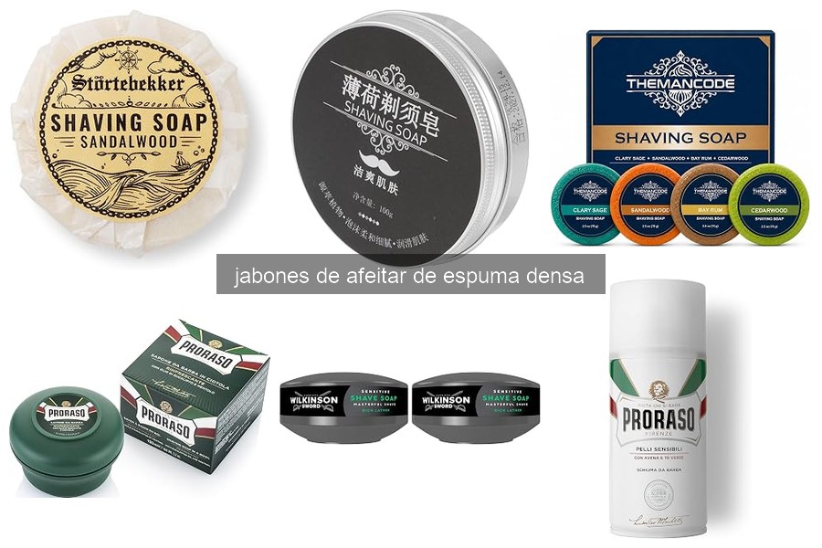 Mejores jabones de afeitar de espuma densa para hombres 2026