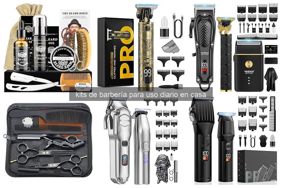 Mejores kits de barbería para uso diario en casa en 2026
