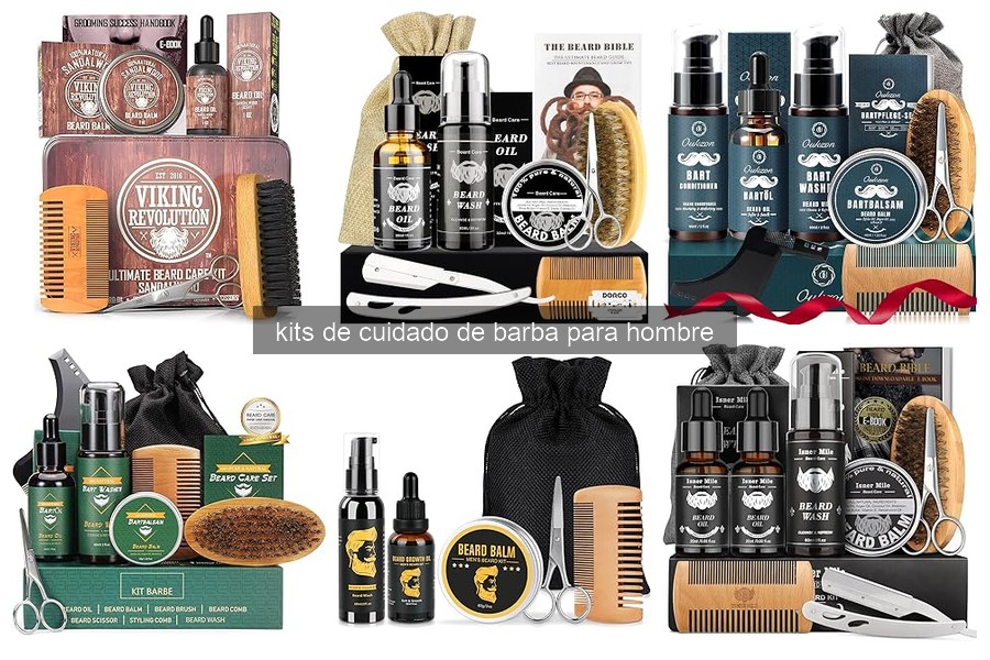 Mejores kits de cuidado de barba para principiantes en 2026