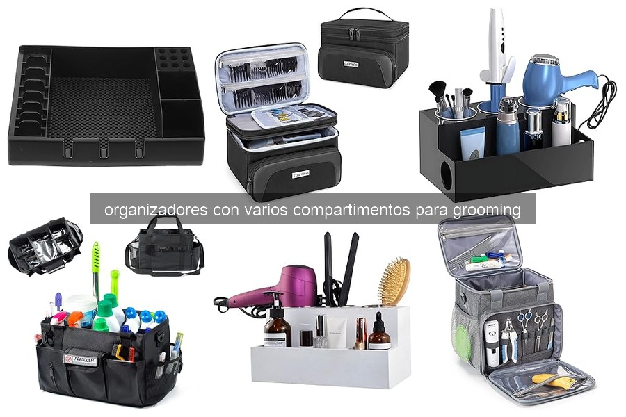 Mejores organizadores con compartimentos para grooming en 2026