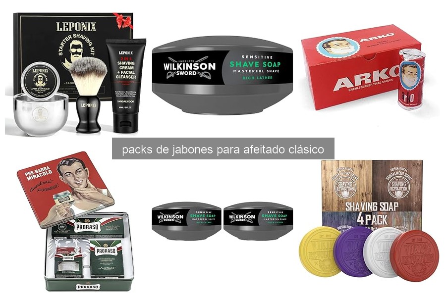 Mejores Packs de Jabones de Afeitar para Piel Sensible en 2026