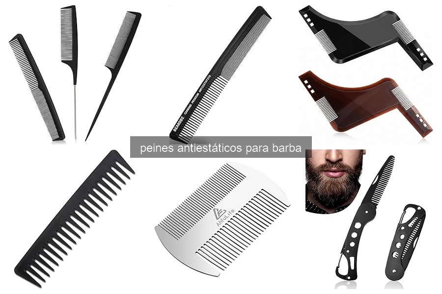 Mejores peines antiestáticos para barba en 2026