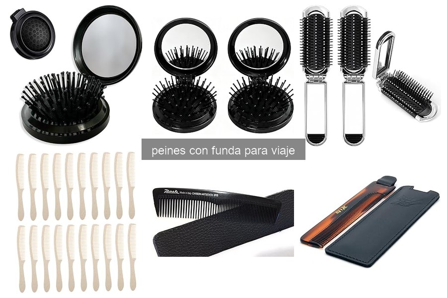 Mejores peines con funda para viaje: comparativa 2026