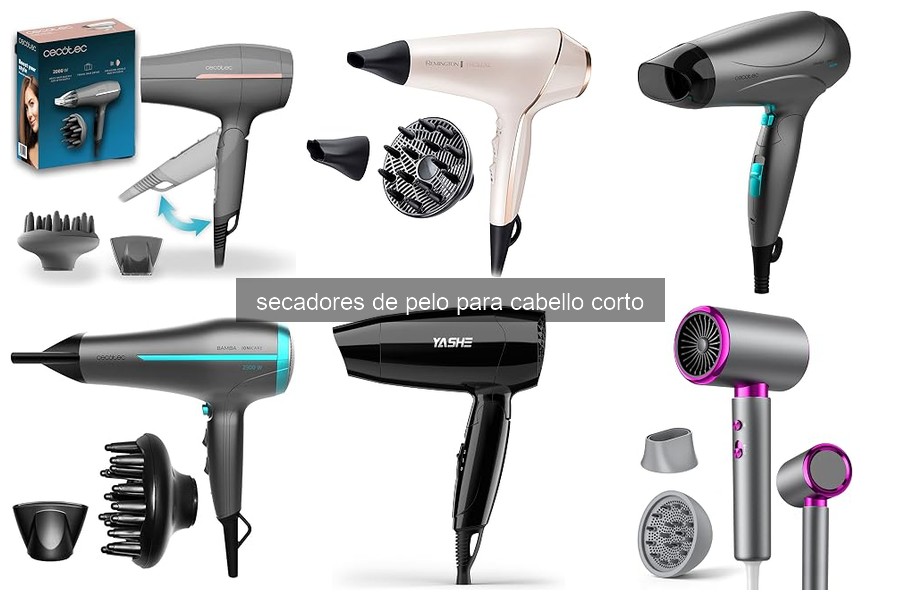 Mejores secadores de pelo para cabello corto en 2023