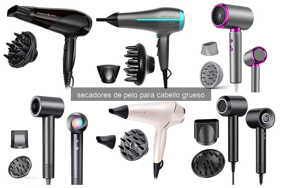 Mejores secadores de pelo para cabello grueso en 2026