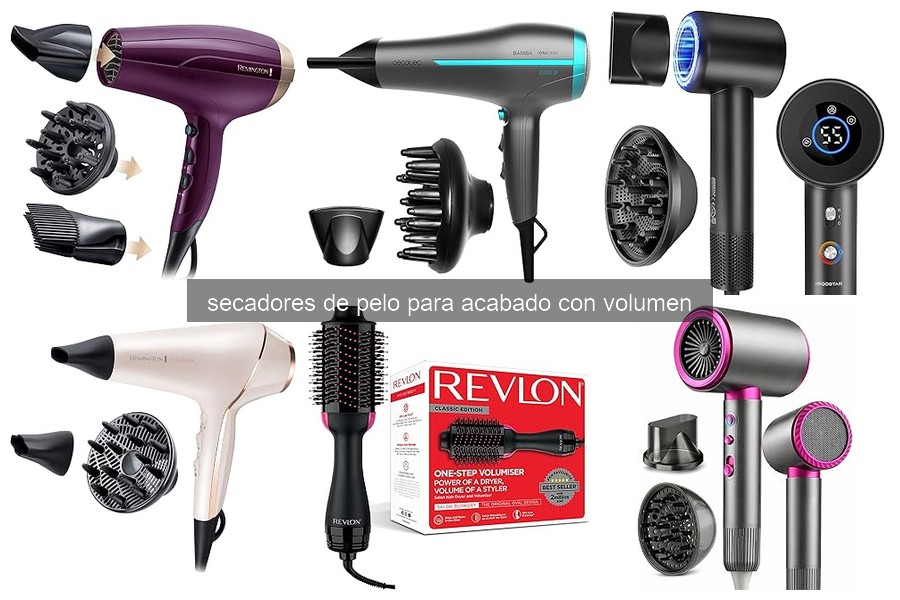 Mejores secadores de pelo para volumen en 2026