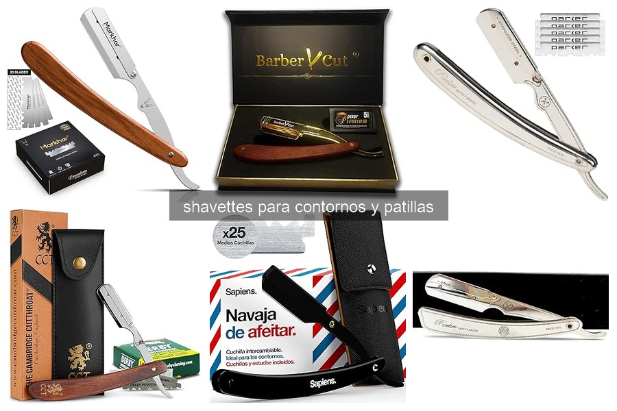 Mejores shavettes para contornos y patillas en 2023