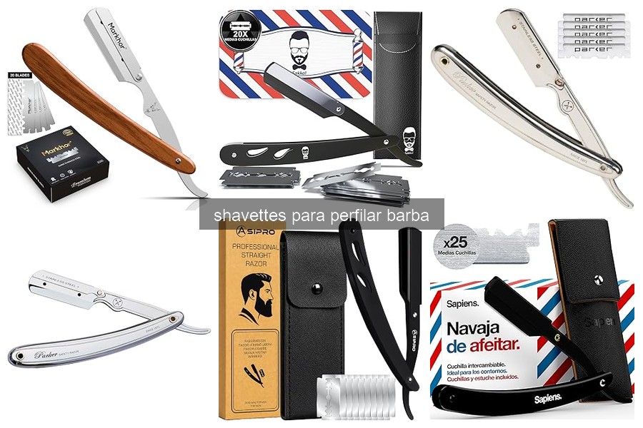 Mejores shavettes para perfilar barba en 2023