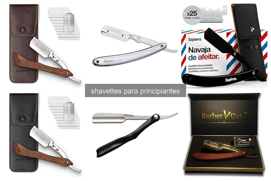 Mejores shavettes para principiantes en 2026: comparativa efectiva