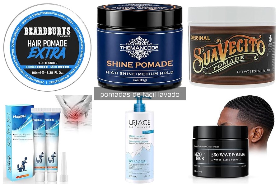 Pomadas de fácil lavado: Beneficios y características esenciales