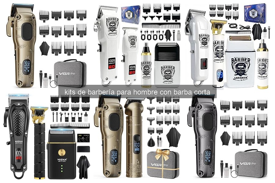 Problemas al usar kits de barbería para barba corta y soluciones