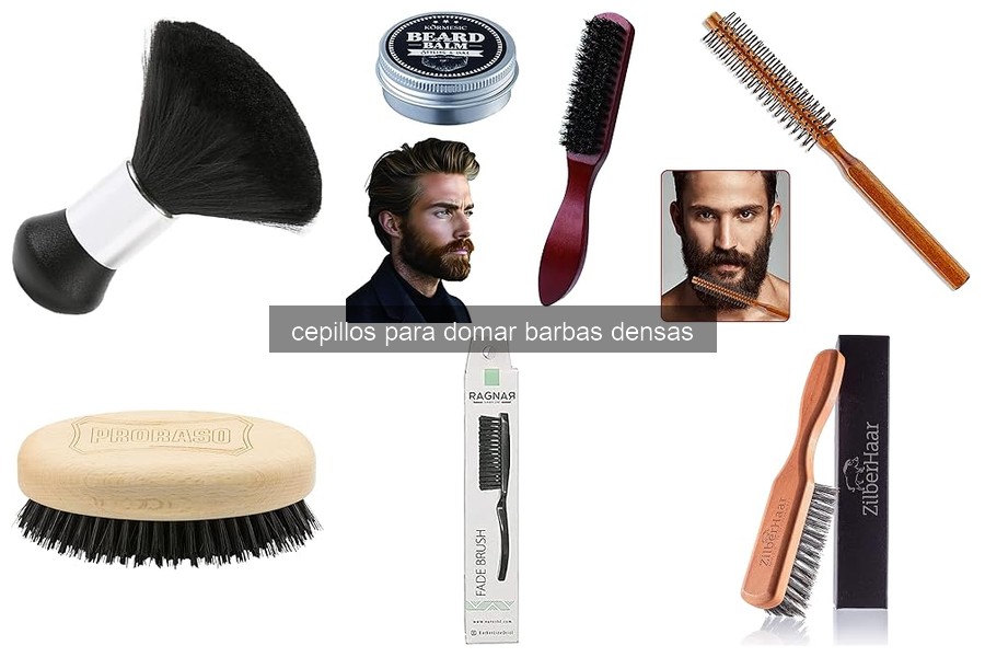 Problemas comunes al usar cepillos para barbas densas