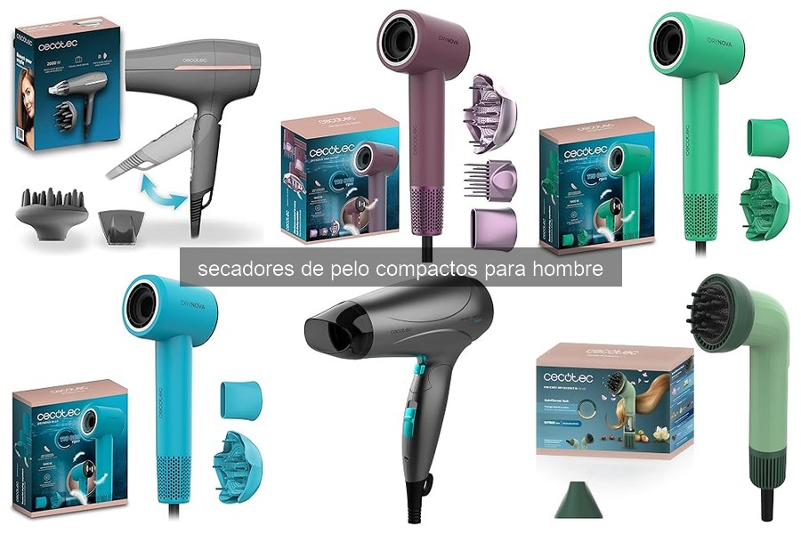Problemas comunes al usar secadores de pelo compactos