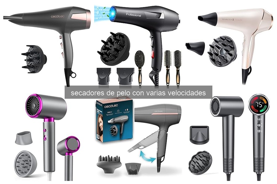 Problemas Comunes al Usar Secadores de Pelo con Varias Velocidades