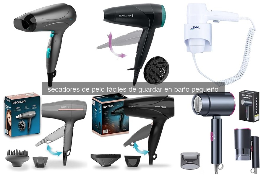 Problemas comunes al usar secadores en baños pequeños