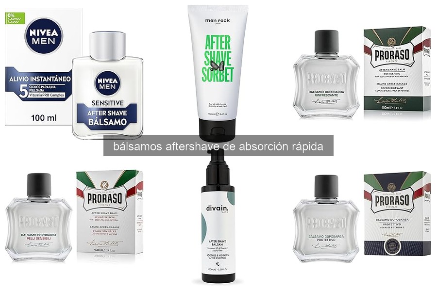 Problemas comunes con bálsamos aftershave y soluciones rápidas