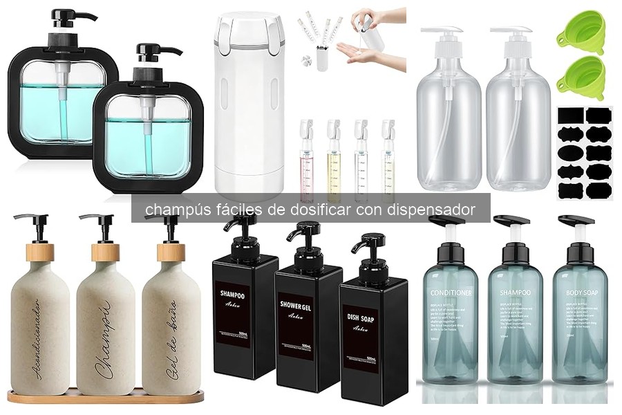 Problemas comunes con champús de dispensador y soluciones
