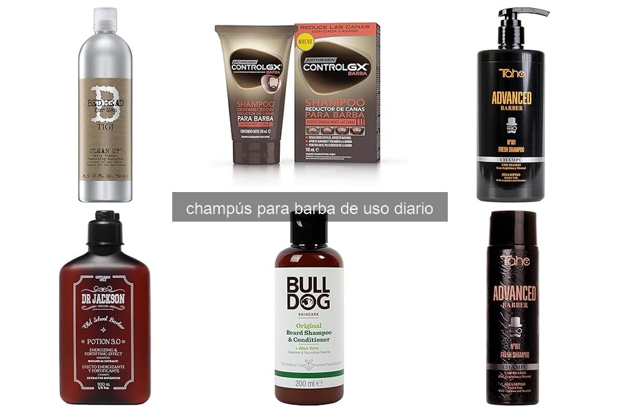 Problemas comunes con champús para barba y sus soluciones