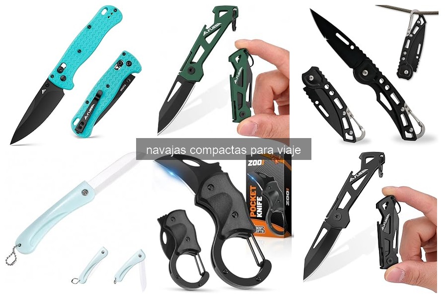 Problemas comunes con navajas compactas para viaje y soluciones