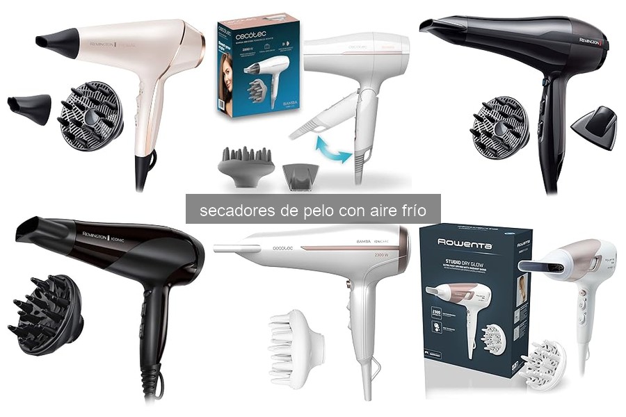 Problemas comunes con secadores de pelo de aire frío y soluciones
