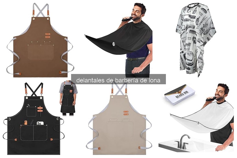 Problemas Comunes de Delantales de Barbería de Lona