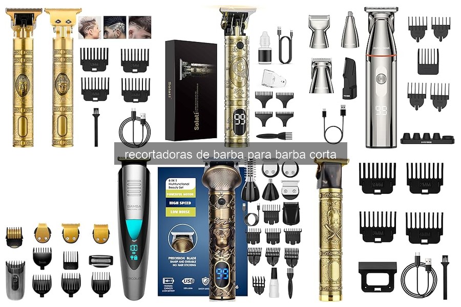 Problemas comunes en recortadoras de barba corta y soluciones