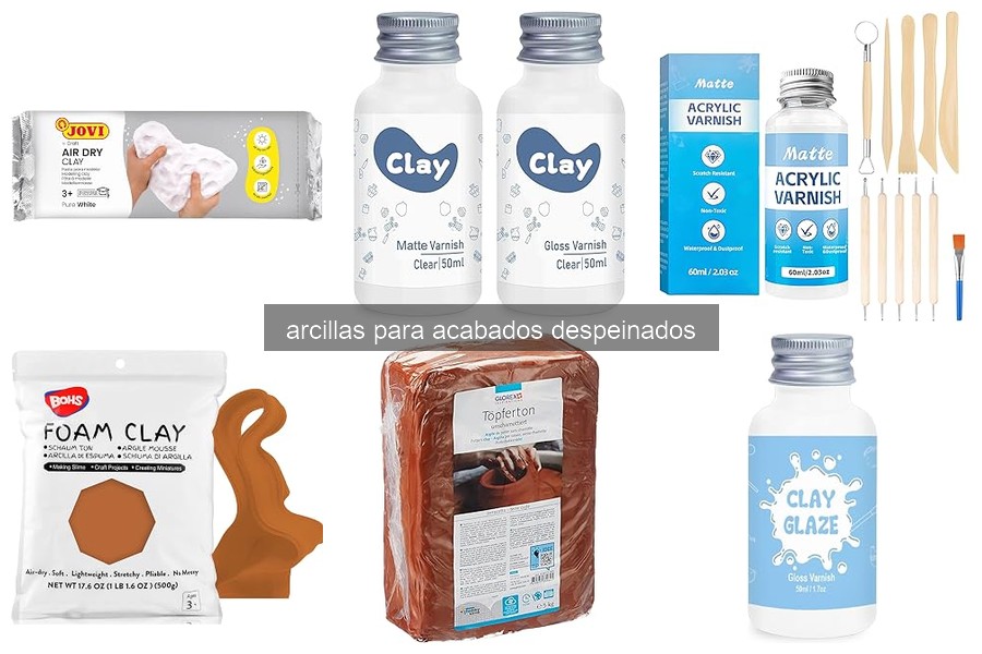 ¿Qué es la arcilla para acabados despeinados?