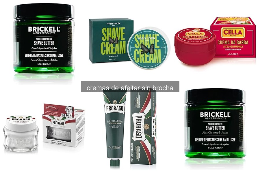 ¿Qué es una crema de afeitar sin brocha? Beneficios y más