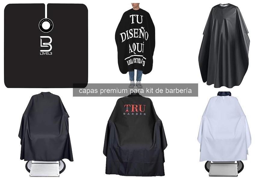 ¿Qué Son las Capas Premium para Kit de Barbería?