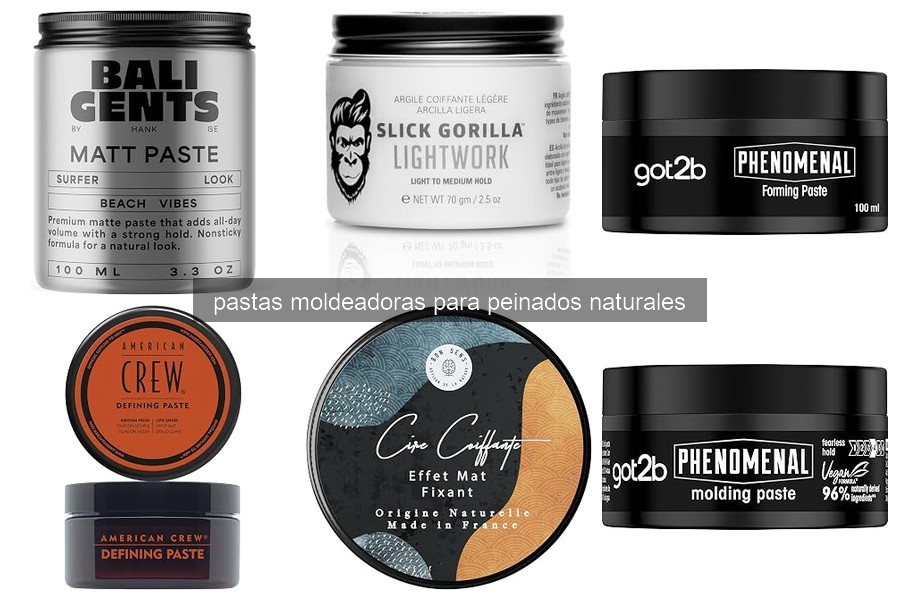 ¿Qué son las pastas moldeadoras para peinados naturales?