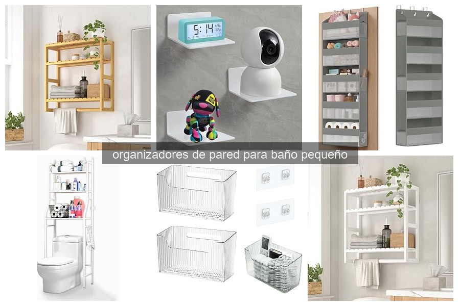 Solucionando Problemas Comunes con Organizadores de Pared para Baño