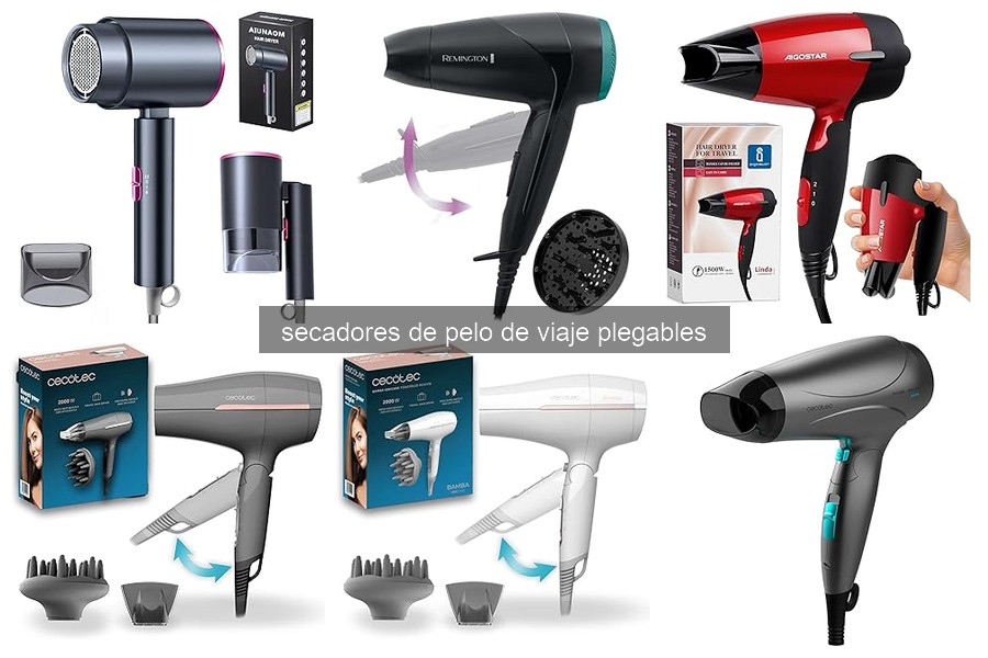 Soluciones a Problemas Comunes de Secadores de Viaje Plegables