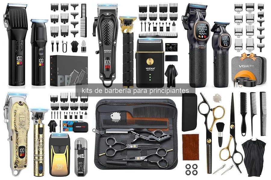 Todo lo que incluye un kit de barbería para principiantes