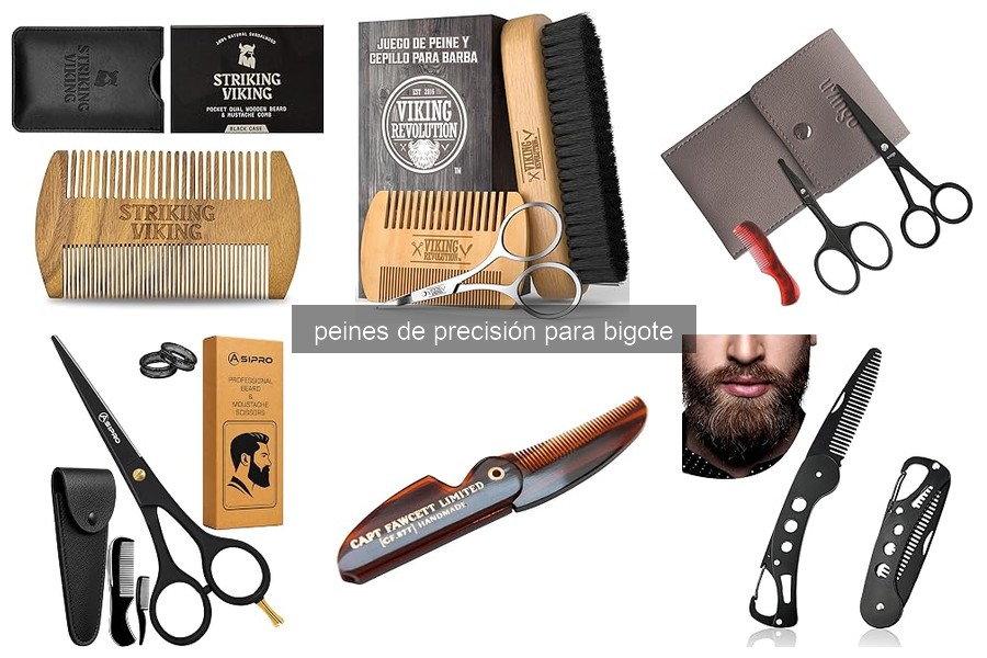 Todo sobre el peine de precisión para bigote: usos y beneficios