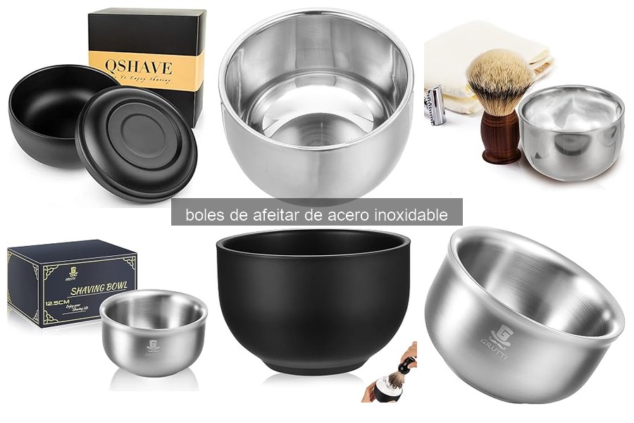 Ventajas de usar boles de afeitar de acero inoxidable