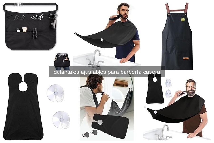Ventajas del Delantal Ajustable para Barbería en Casa