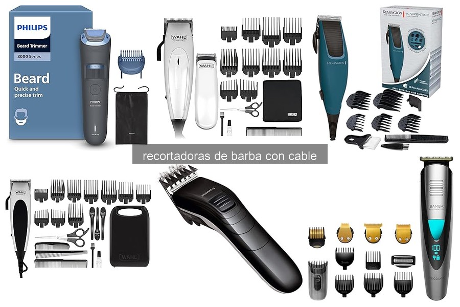 Ventajas y desventajas de las recortadoras de barba con cable